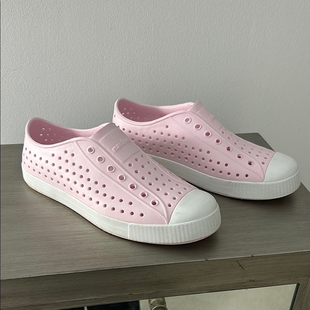 Native Shoes Pink Jefferson Slip-On Sneakers